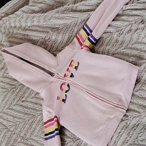 CHILDREN'S PLACE fuzzy zip up